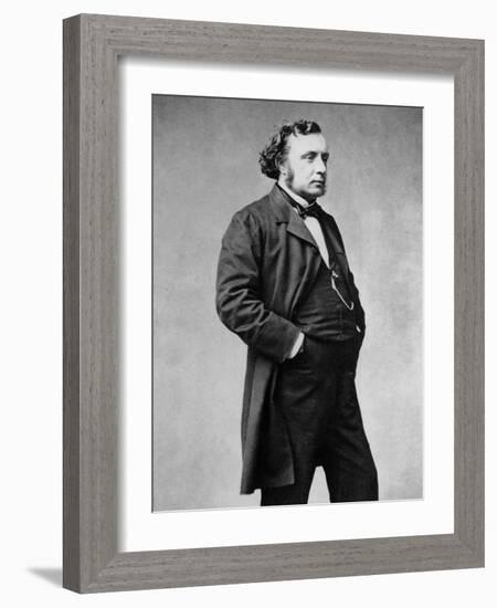 Portrait of Ernest Picard-Pierre Petit-Framed Photographic Print