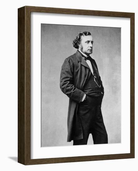 Portrait of Ernest Picard-Pierre Petit-Framed Photographic Print