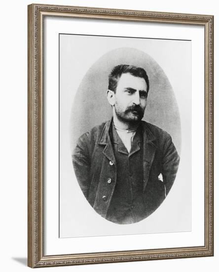 Portrait of Errico Malatesta-null-Framed Giclee Print