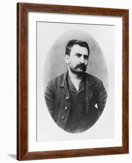 Portrait of Errico Malatesta-null-Framed Giclee Print