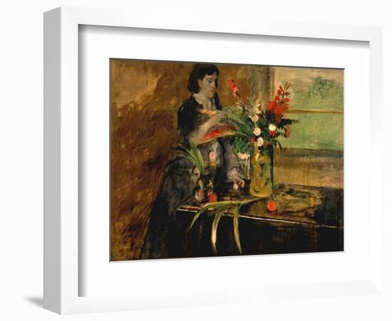 Portrait of Estelle Musson Degas, 1872-Edgar Degas-Framed Giclee Print