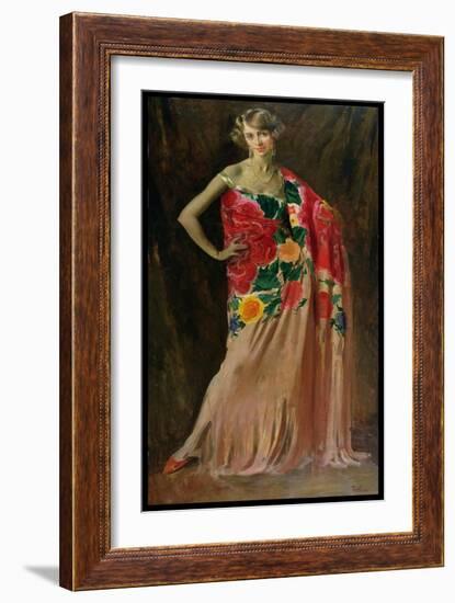 Portrait of Ethel Jacobs of Baltimore, 1927-Augustus Edwin John-Framed Giclee Print