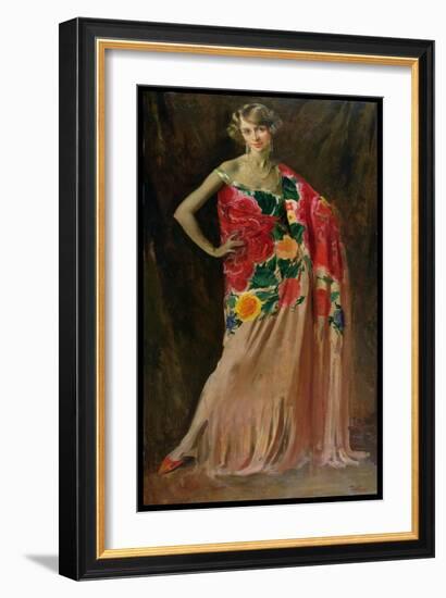 Portrait of Ethel Jacobs of Baltimore, 1927-Augustus Edwin John-Framed Giclee Print