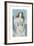 Portrait of Ethel Moore, 1892-Frederick Childe Hassam-Framed Premium Giclee Print