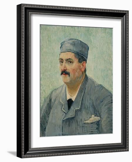 Portrait of Etienne-Lucien Martin, 1887-Vincent van Gogh-Framed Giclee Print