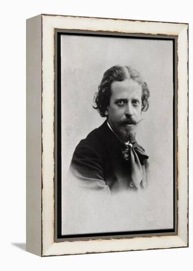 Portrait of Eugene Brieux (1858-1932), French dramatist-French Photographer-Framed Premier Image Canvas