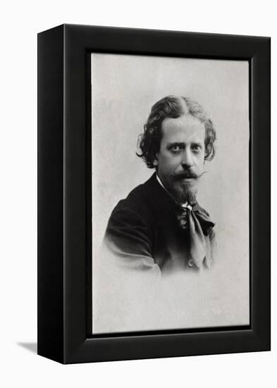 Portrait of Eugene Brieux (1858-1932), French dramatist-French Photographer-Framed Premier Image Canvas