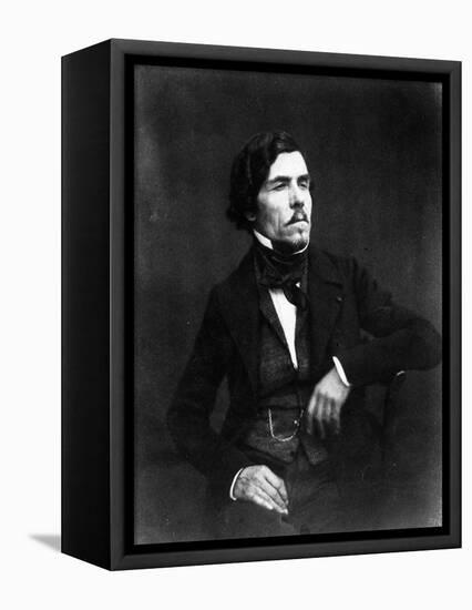 Portrait of Eugène Delacroix-Nadar-Framed Premier Image Canvas