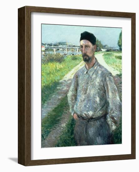 Portrait of Eugene Lamy, 1889-Gustave Caillebotte-Framed Giclee Print