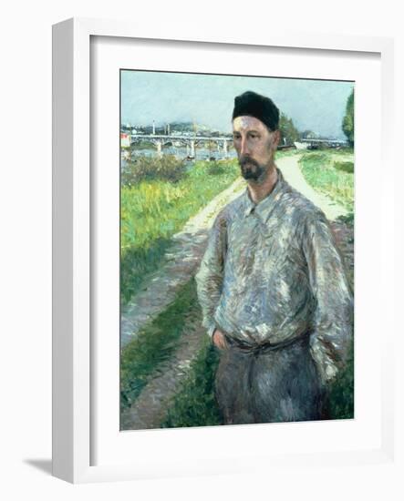 Portrait of Eugene Lamy, 1889-Gustave Caillebotte-Framed Giclee Print