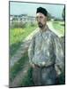 Portrait of Eugene Lamy, 1889-Gustave Caillebotte-Mounted Giclee Print