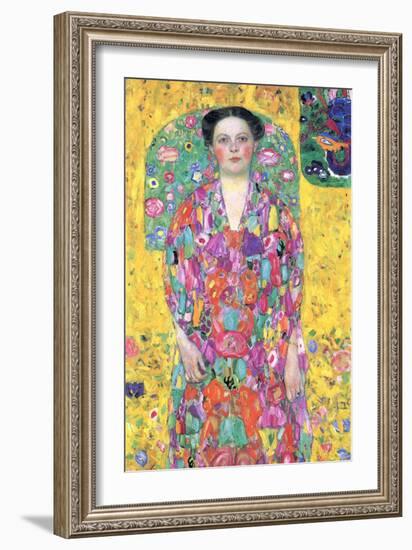 Portrait of Eugenia (Mäda) Primavesi-Gustav Klimt-Framed Art Print