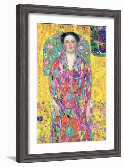 Portrait of Eugenia (Mäda) Primavesi-Gustav Klimt-Framed Art Print