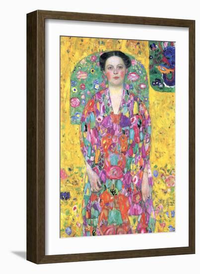 Portrait of Eugenia (Mäda) Primavesi-Gustav Klimt-Framed Art Print