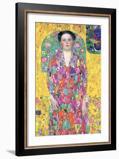 Portrait of Eugenia (Mäda) Primavesi-Gustav Klimt-Framed Art Print