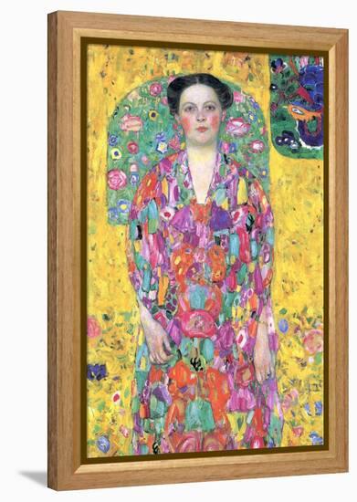 Portrait of Eugenia (Mäda) Primavesi-Gustav Klimt-Framed Stretched Canvas