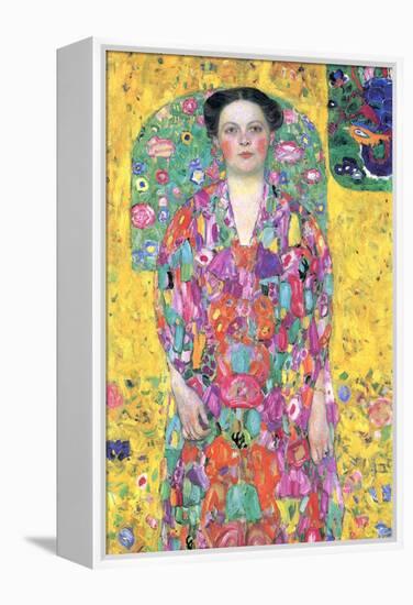 Portrait of Eugenia (Mäda) Primavesi-Gustav Klimt-Framed Stretched Canvas