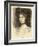 Portrait of Eva Katherine Balfour, Later Lady Buxton (1889-1978), 1911 (Black Chalk on Paper)-John Singer Sargent-Framed Giclee Print