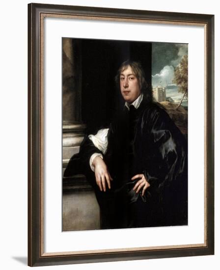 Portrait of Everhard Jabach, (1610-169), 1636-1637-Sir Anthony Van Dyck-Framed Giclee Print