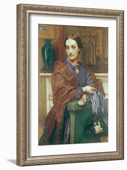 Portrait of Fanny Holman Hunt-William Holman Hunt-Framed Giclee Print