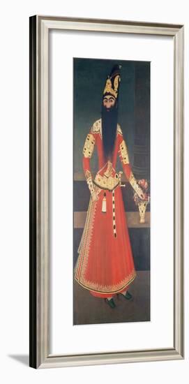 Portrait of Fath Ali-Shah-null-Framed Giclee Print