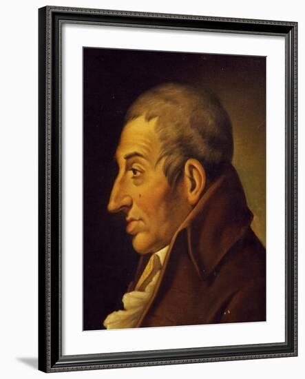 Portrait of Fedele Fenaroli-null-Framed Giclee Print