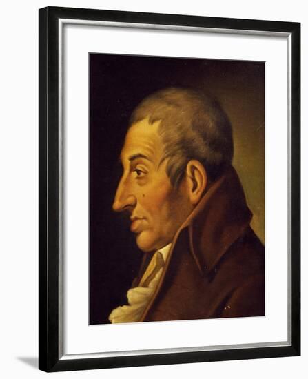 Portrait of Fedele Fenaroli-null-Framed Giclee Print