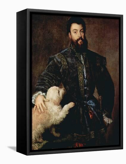 Portrait of Federico II Gonzaga, Duke of Mantua, (1500-154), C1525-Titian (Tiziano Vecelli)-Framed Premier Image Canvas