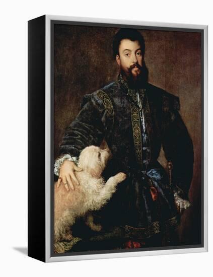 Portrait of Federico II Gonzaga, Duke of Mantua, (1500-154), C1525-Titian (Tiziano Vecelli)-Framed Premier Image Canvas