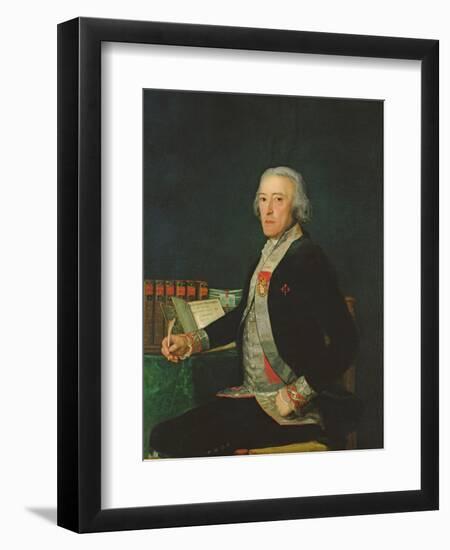 Portrait of Felix Colon De Larriategui, 1794-Francisco de Goya-Framed Giclee Print