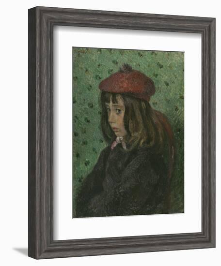 Portrait of Felix Pissarro-Camille Pissarro-Framed Giclee Print