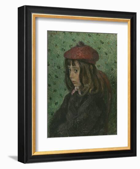 Portrait of Felix Pissarro-Camille Pissarro-Framed Giclee Print