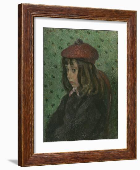 Portrait of Felix Pissarro-Camille Pissarro-Framed Giclee Print