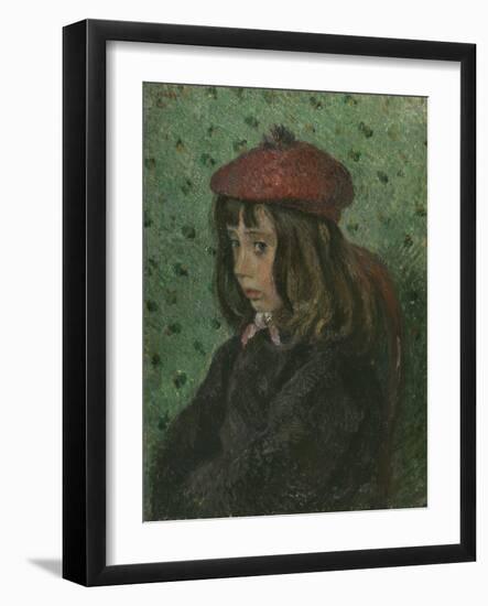 Portrait of Felix Pissarro-Camille Pissarro-Framed Giclee Print