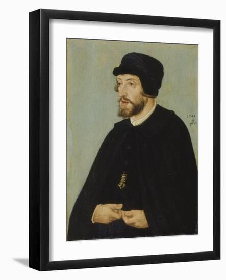 Portrait of Ferdinand I, of Habsburg (1503-1564), 1548-Lucas Cranach the Elder-Framed Giclee Print