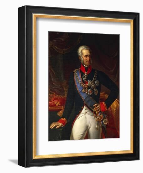 Portrait of Ferdinand I of the Two Sicilies-Gentile da Fabriano-Framed Giclee Print