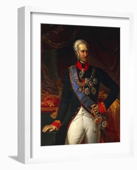 Portrait of Ferdinand I of the Two Sicilies-Gentile da Fabriano-Framed Giclee Print