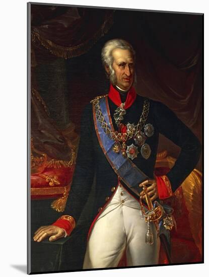 Portrait of Ferdinand I of the Two Sicilies-Gentile da Fabriano-Mounted Giclee Print