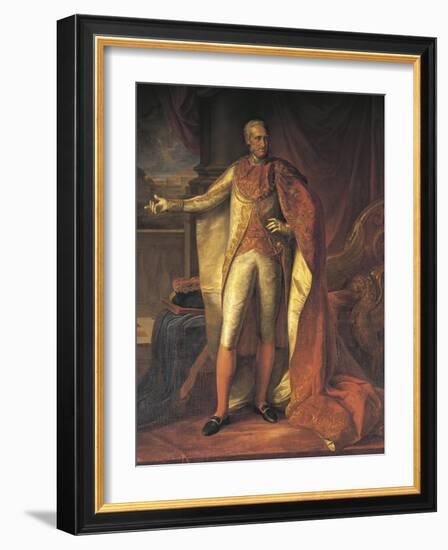 Portrait of Ferdinand I of the Two Sicilies-Vincent Haddelsey-Framed Giclee Print