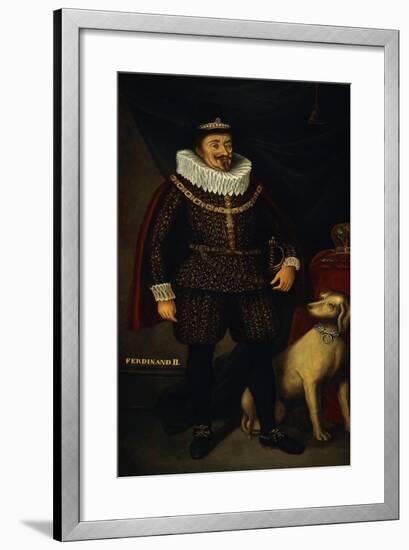 Portrait of Ferdinand II of Austria-null-Framed Giclee Print