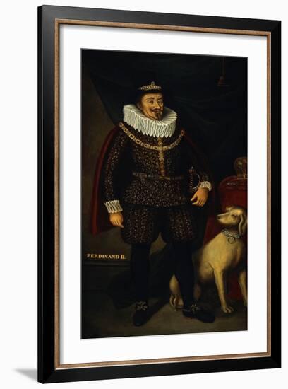 Portrait of Ferdinand II of Austria-null-Framed Giclee Print