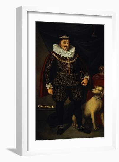 Portrait of Ferdinand II of Austria-null-Framed Giclee Print