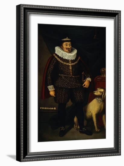 Portrait of Ferdinand II of Austria-null-Framed Giclee Print