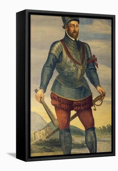 Portrait of Ferdinand II of Habsburg (Graz-null-Framed Premier Image Canvas