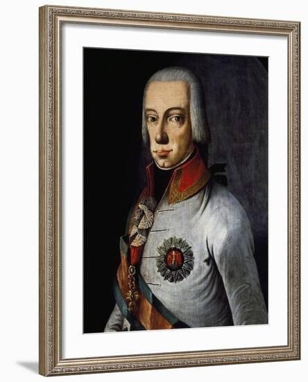 Portrait of Ferdinand III, Grand Duke of Tuscany-null-Framed Giclee Print