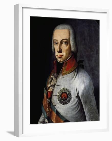 Portrait of Ferdinand III, Grand Duke of Tuscany-null-Framed Giclee Print