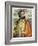 Portrait of Ferdinand Magellan (1480 - 1521) with Navigational Instruments. (Colour Litho.)-Andre Thevet-Framed Giclee Print