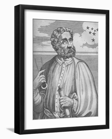 Portrait of Ferdinand Magellan, 1682-Nicolas de Larmessin-Framed Giclee Print