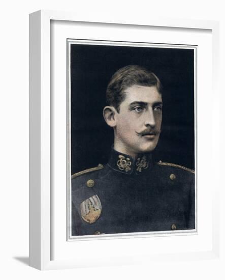 Portrait of Ferdinand of Romania (1865-1927), King of Romania-English Photographer-Framed Giclee Print