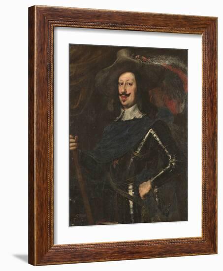 Portrait of Ferdinando II De' Medici, Grand Duke of Tuscany (1610-167)-Justus Sustermans-Framed Giclee Print